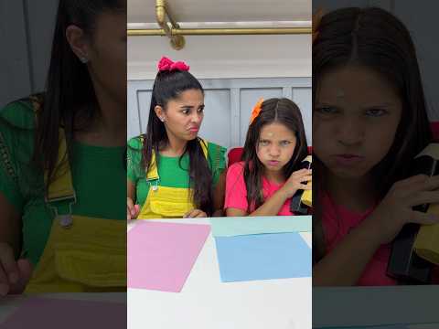 Falou as cores erradas e ficou brava #shorts