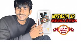 Insta360 X3 Unboxing 🔥 | Great Indian Festival Deal 2025