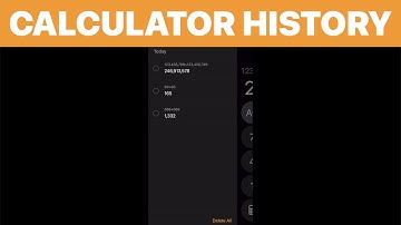 How to Find Calculator History on iPhone (Tutorial)