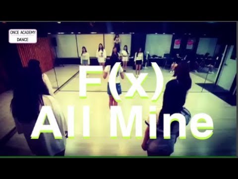 [원스보컬댄스] f(x)  All Mine GROUP DANCE LESSON  에프엑스 All Mine 그룹 댄스 레슨