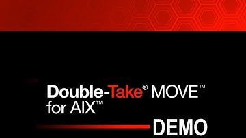 Video Demo Double-Take Move for AIX