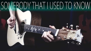 Gotye - Somebody that I used to know⎪Acoustic guitar fingerstyle cover