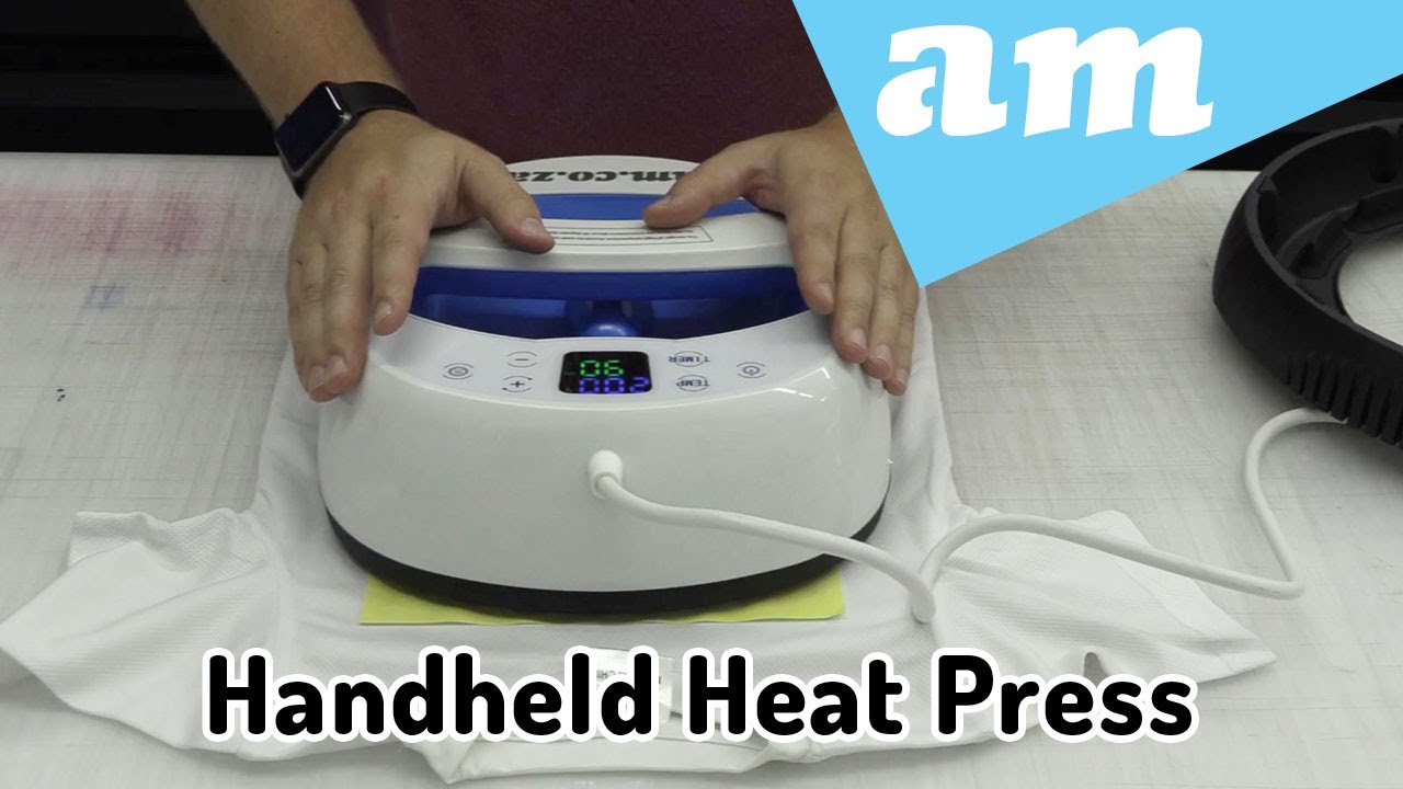 High-Frequency Portable Handheld Heat Press and Test on Heat