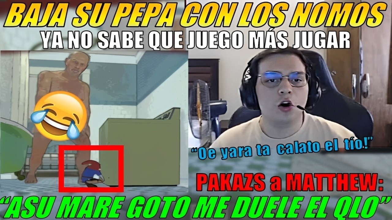 🤣MATTHEW juega SACREDGAME | SEÑOR agarra a PAKAZS y LE QUITA SU FLOR🤣