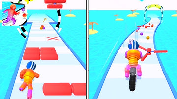 Rope Man Run 3D | Super Satisfying and Relaxing Android&ios Gameplay