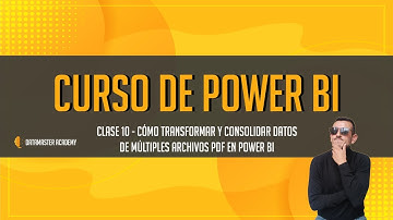 Cómo transformar y consolidar datos de múltiples archivos PDF en Power BI