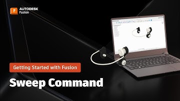 The Sweep Command | Getting Started with Autodesk Fusion Episode 8