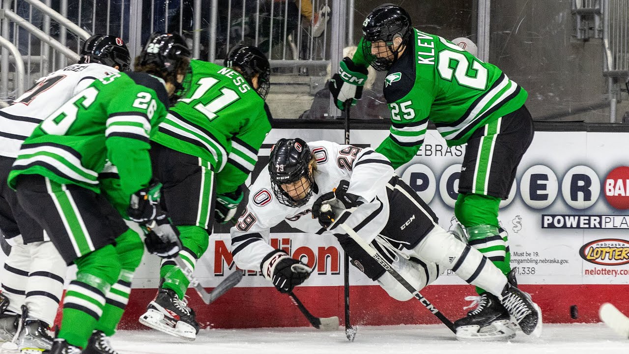 UNO hockey takes on North Dakota YouTube