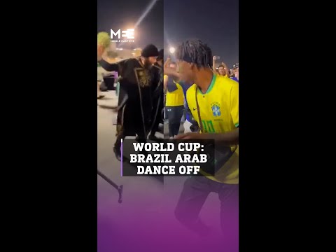 World Cup: Dance-off between Arab and Brazilian football fans