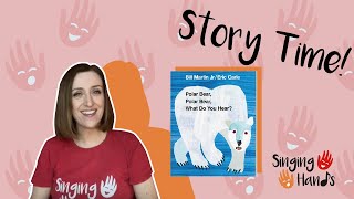 Makaton Signed Story - POLAR BEAR, POLAR BEAR, WHAT DO YOU HEAR? - Singing Hands