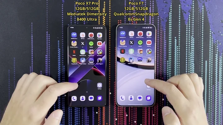 Poco X7 Pro vs Poco F7 Speed Test – Dimensity 8400 Ultra vs Snapdragon 8s Gen 4!