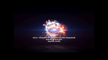 Gw2 - Condi Nekro DPS Rotation - PostPatch 16.05.2017 - AvgDPS: 34.020 - normal Buffed