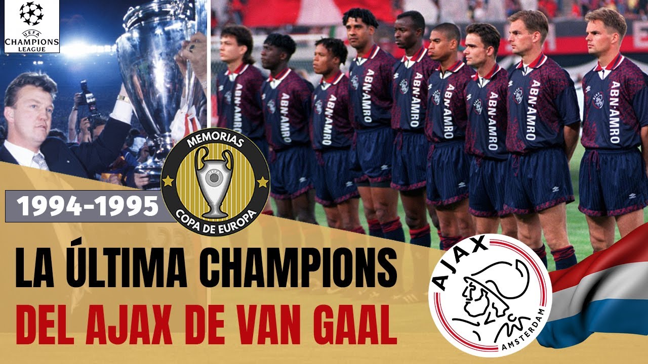 ¿Cuándo ganó el Ajax la última Champions