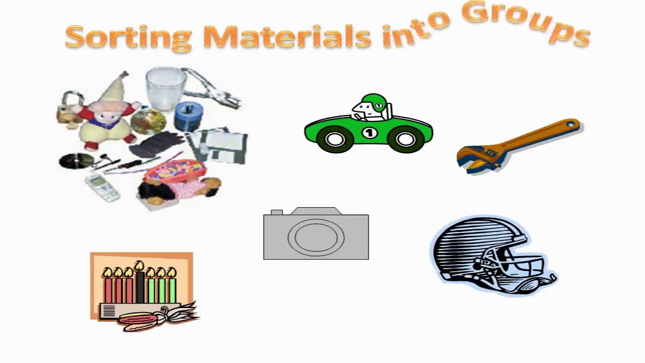 8 Sorting materials into groups YouTube