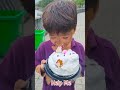 The kind poor boy helps the homeless - the disabled homeless and the birthday party ep 3 #shorts