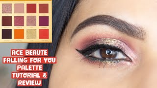 ACE BEAUTE FALLING FOR YOU PALETTE TUTORIAL & REVIEW | OCTOBER BOXYCHARM 2021 screenshot 4