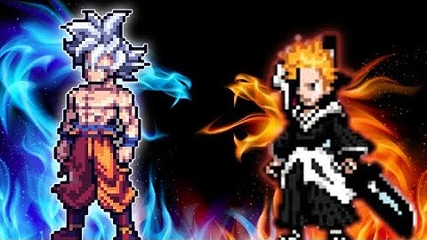 Son Goku DBS TP OP(All Form)(New) VS Ichigo TYBW V3 Tag Team OP in Jump Force Mugen