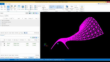 AECOSim to STAADPro Parametric Modeling