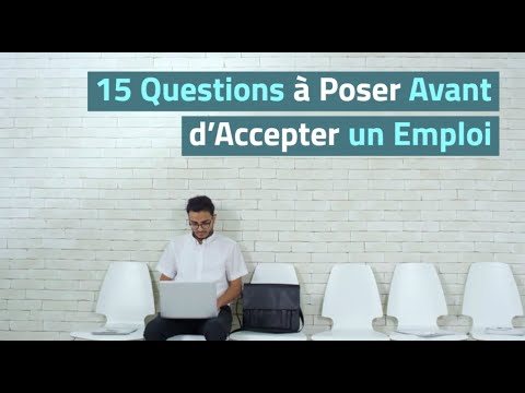 Quelles Questions Poser Dans La Vérification De L’Emploi