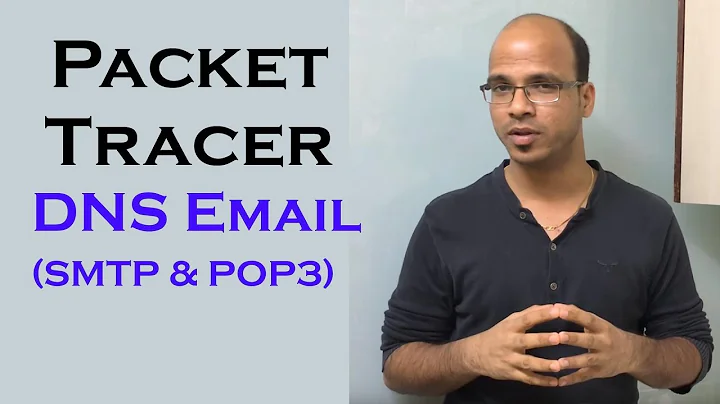 Packet Tracer DNS Email (SMTP | POP3) HTTP Practical | BSc IT | MCA