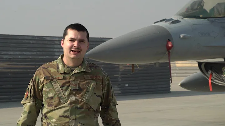 Staff Sgt. Devin Jordan's holiday greeting (Credit...