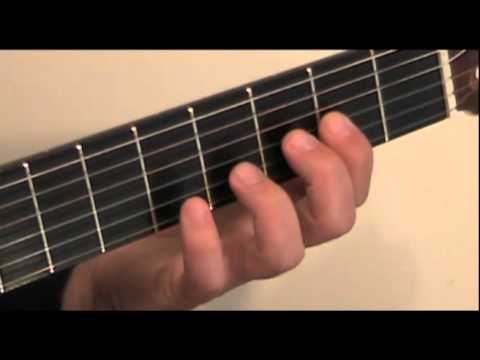 Lezioni di chitarra: La scala maggiore di Do, prima diteggiatura. - YouTube