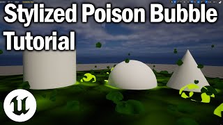 Ue5 Stylized Poison Bubble Tutorial  #unrealniagara #unrealengine5