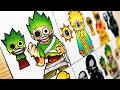 Drawing Sprunki but Human : Horror Sprunki Incredibox- Phase 2 / Sprunki Mix [Real Life] #04