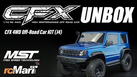 MST CFX J4 4WD Front Motor High Performance Crawler Kit 532192 Unbox!