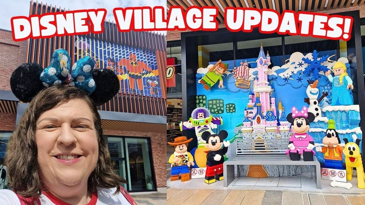 Disney Village Transformation Begins! Full Tour of NEW Shops | Disneyland Paris