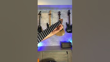 E Minor Scale Run 1 String Ascending #shorts