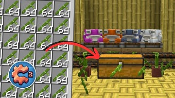 Create Mod Bamboo Farm That Went Too Far… (Re:Create S2 E1)