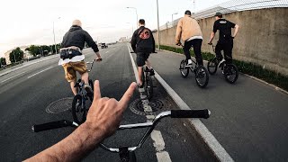 Американский спот в Санкт-Петербурге. Стрит BMX