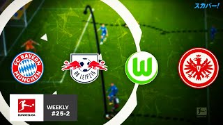 【特集】 ブンデス上位4チームの戦術分析！ 20/21 Bundesliga Weekly #25-2