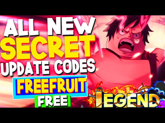 ALL NEW *SECRET* CODES in LEGEND PIECE CODES! (Roblox Legend Piece Codes)  ROBLOX 