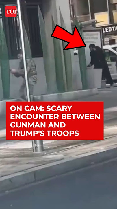 DC Terror On Camera: Moment When Afghan Gunman Shot National Guard Troops Near White House