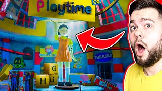 ИГРА В КАЛЬМАРА в POPPY PLAYTIME 😨 ХАГИ ВАГИ это КУКЛА ИГРА В КАЛЬМАРА