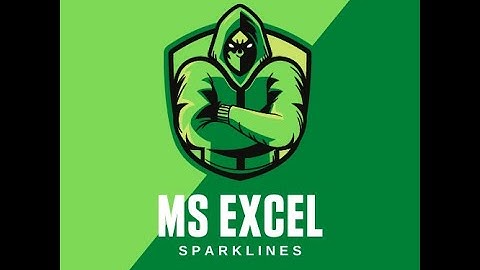 MS Excel   Sparklines