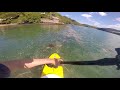 Bigbury-on-Sea Devon UK , SUP exploring , August 2017