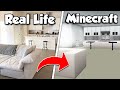 I Built My Real Life House In Minecraft...