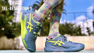 Zapatillas Asics GEL-RESOLUTION 9 Clay M (Verde)