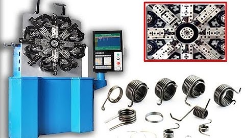 Universal Automatic CNC wire spring machine