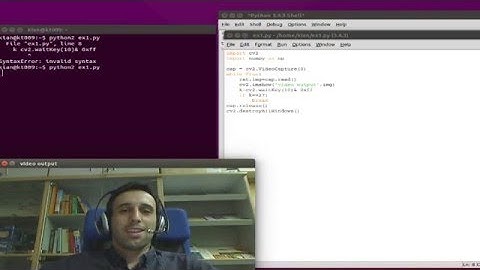 How to Capture Image by webcam using python and opencv