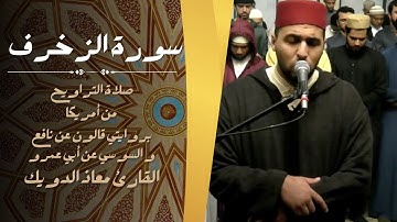 صلاة التراويح للقارئ معاذ الدويك | ما تيسر من سورة الزخرف بروايتي قالون و السوسي | رمضان 1446هـ
