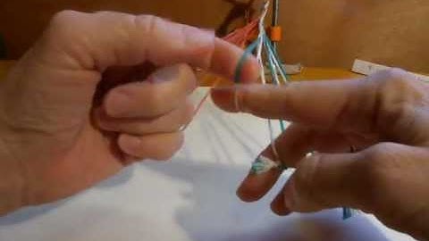 8-loop FLAT double braid (4 columns)