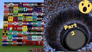 Minecraft: Amazing LUCKY TNT MOD (30+ TNT EXPLOSIVE) TOO MUCH MORE TNT MOD Part 3