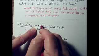Sig figs Multiply Divide w Density