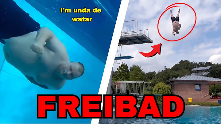 PUDDINGPANZER IM FREIBAD 😱 💦 (5 ARTEN VON TURMSPRINGERN)