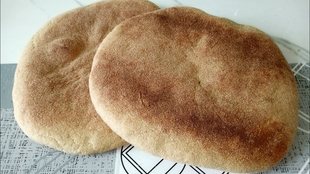 خبز القمح الكامل الصحي | Healthy Whole Wheat Bread في دارك بطريقة سهلة