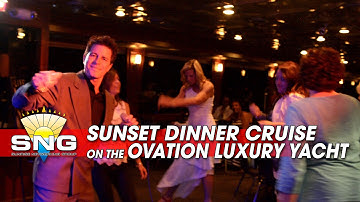 Sunset Dinner Cruise Ovation Luxury Yacht Sunrise Networking Group SNG